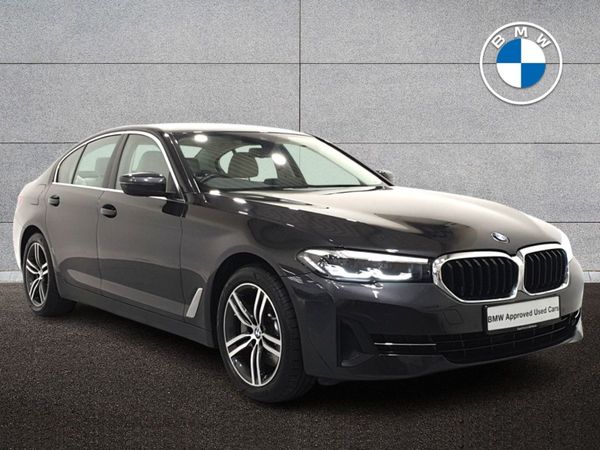 BMW 5-Series Saloon, Petrol Plug-in Hybrid, 2021, Grey