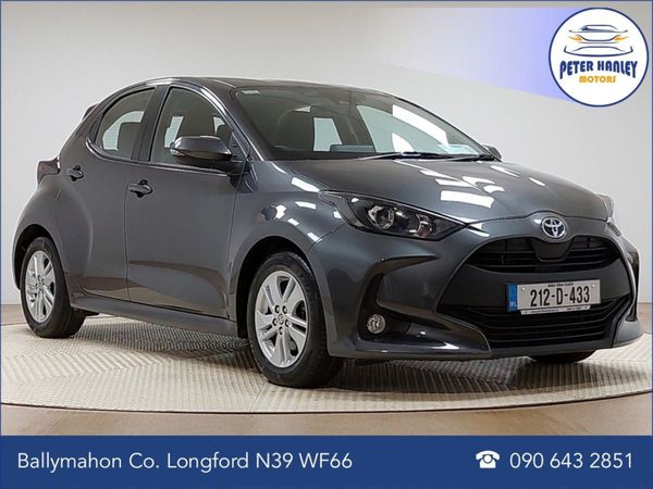 Toyota Yaris Hatchback, Petrol Hybrid, 2021, Grey