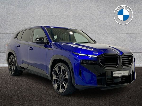 BMW XM SUV, Petrol Plug-in Hybrid, 2023, Blue