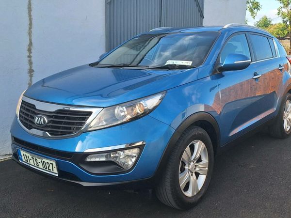 Kia Sportage SUV, Diesel, 2013, Blue