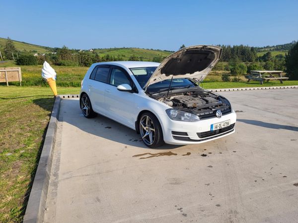 Volkswagen Golf Hatchback, Diesel, 2014, White