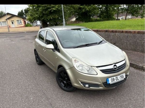 Opel Corsa Hatchback, Petrol, 2008, Silver