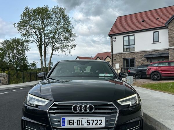 Audi A4 Saloon, Diesel, 2016, Black