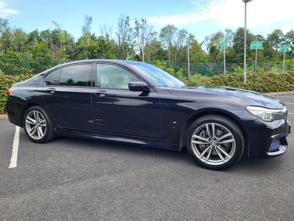 BMW 7-Series Saloon, Petrol Plug-in Hybrid, 2017, Black