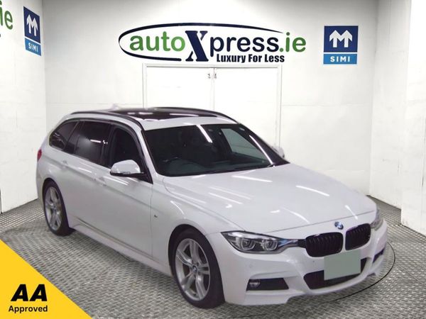 BMW 3-Series Estate, Petrol, 2018, White