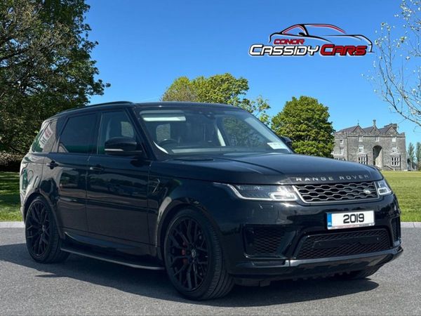Land Rover Range Rover Sport Estate, Hybrid, 2019, Black