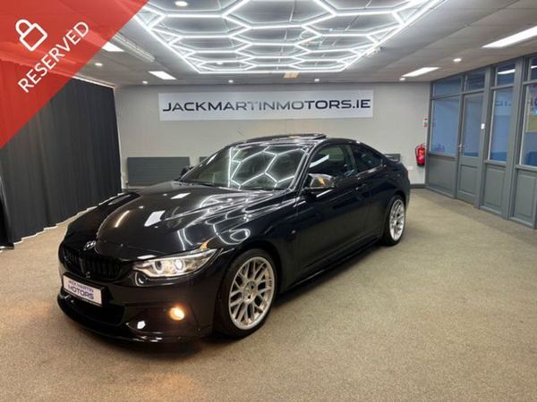 BMW 4-Series Coupe, Diesel, 2016, Black