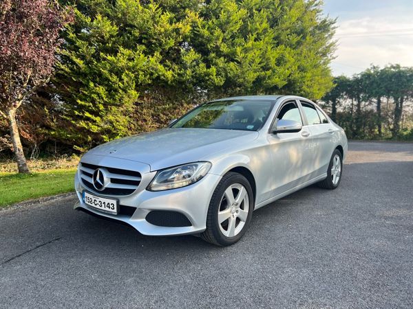 Mercedes-Benz C-Class Saloon, Diesel, 2015, Silver