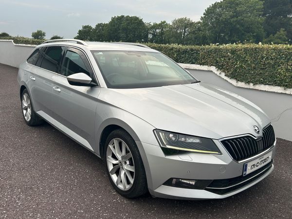 Skoda Superb Estate, Diesel, 2017, Silver