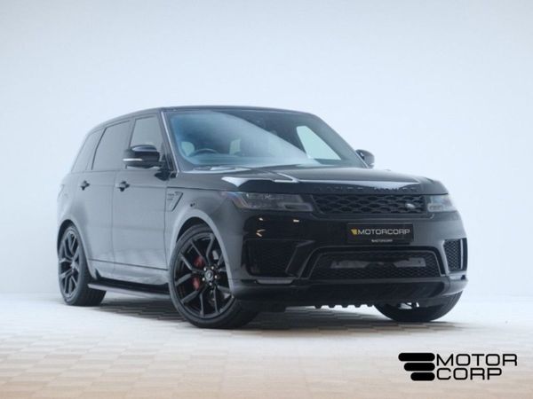 Land Rover Range Rover Sport SUV, Hybrid, 2021, Black