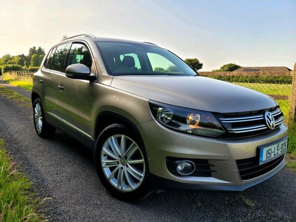 Volkswagen Tiguan SUV, Diesel, 2015, Brown