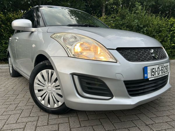 Suzuki Swift Hatchback, Petrol, 2015, Silver