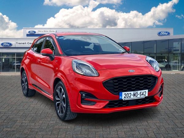 Ford Puma MPV, Petrol Hybrid, 2020, Red