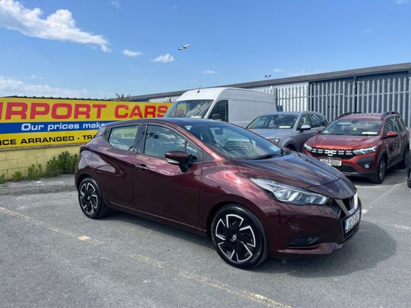 Nissan Micra Hatchback, Petrol, 2021, Red