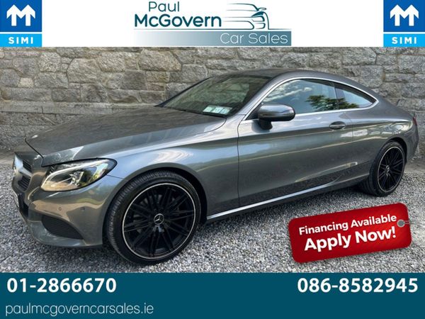 Mercedes-Benz C-Class Coupe, Diesel, 2017, Grey