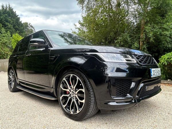 Land Rover Range Rover Sport SUV, Petrol Plug-in Hybrid, 2022, Black