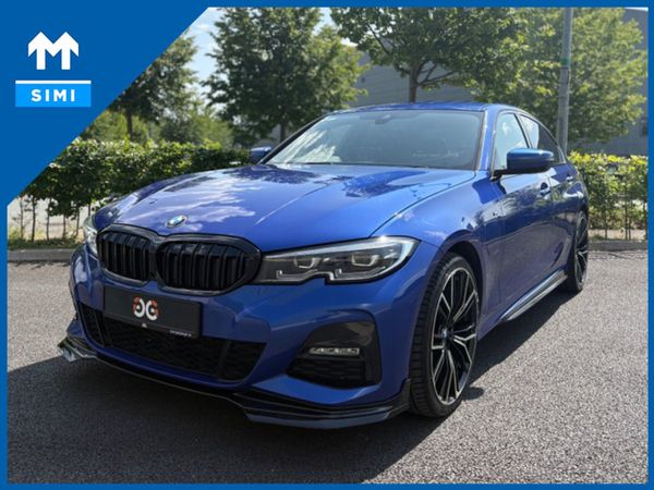 BMW 3-Series Saloon, Hybrid, 2020, Blue