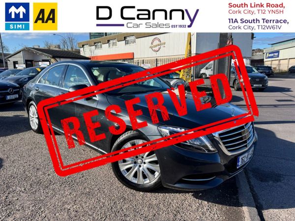 Mercedes-Benz S-Class Saloon, Diesel, 2016, Black