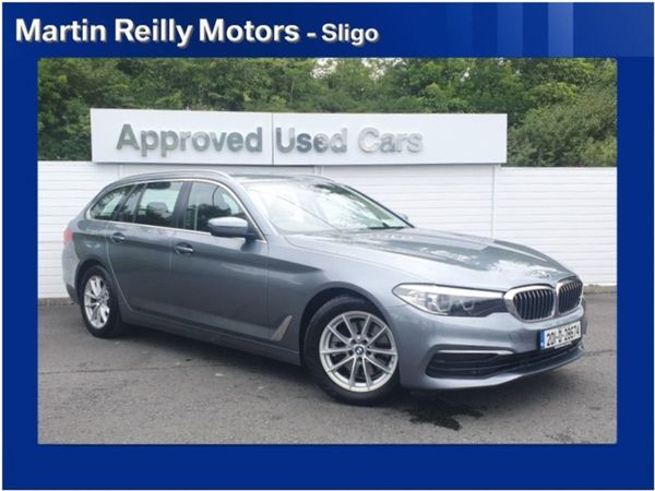 BMW 5-Series Estate, Diesel, 2020, Blue