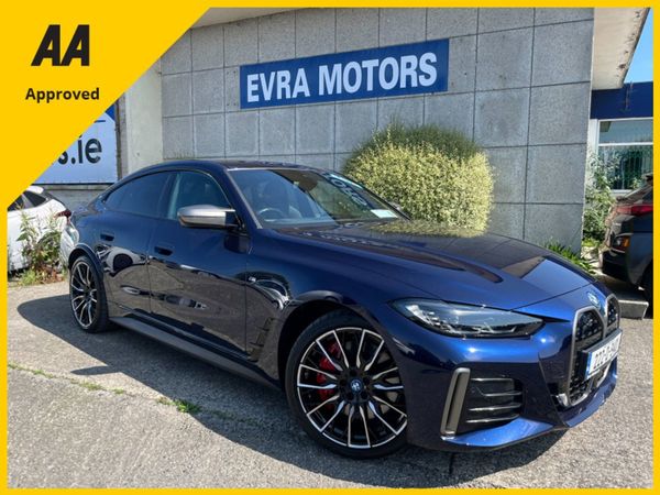 BMW i4 Saloon, Electric, 2022, Blue