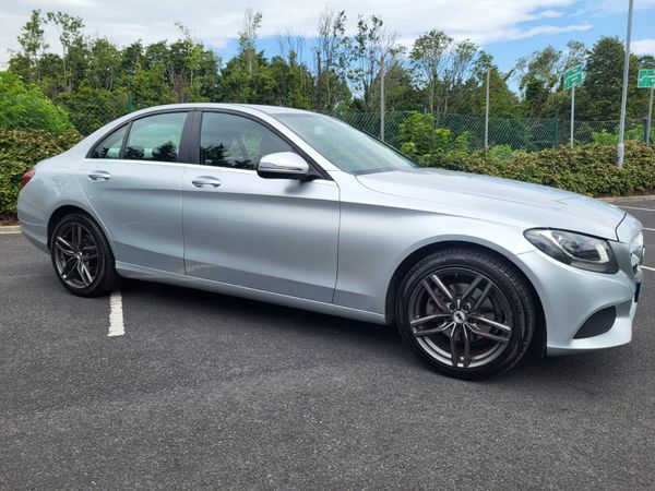 Mercedes-Benz C-Class Saloon, Petrol, 2017, Silver