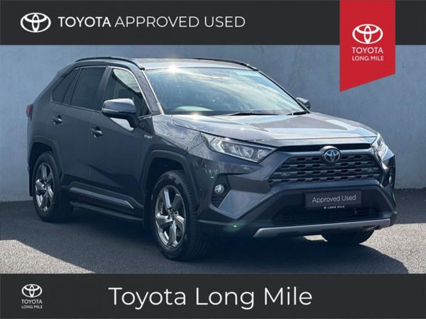 Toyota RAV4 SUV, Petrol Hybrid, 2021, Grey