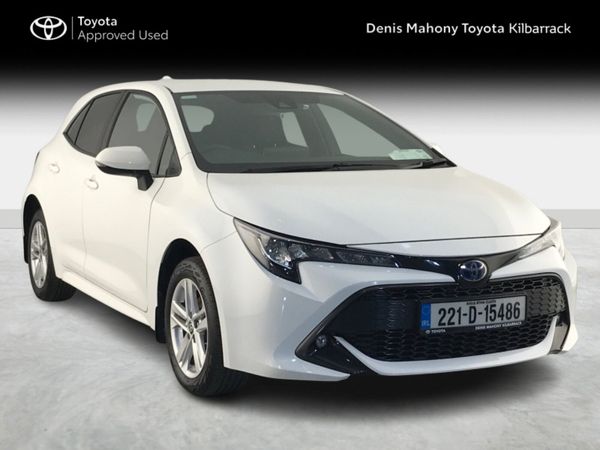 Toyota Corolla Hatchback, Petrol Hybrid, 2022, White