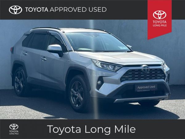 Toyota RAV4 SUV, Petrol Hybrid, 2021, Silver