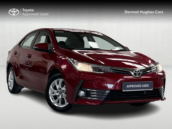 Toyota Corolla Saloon, Petrol, 2018, Red