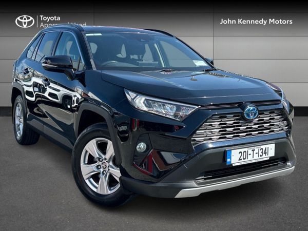 Toyota RAV4 SUV, Petrol Hybrid, 2020, Black