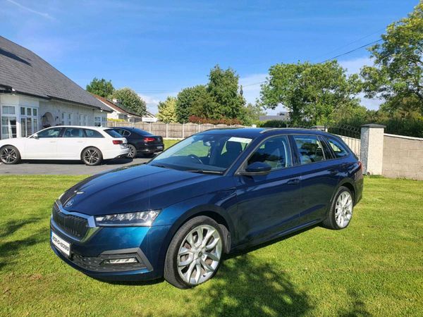 Skoda Octavia Estate, Diesel, 2020, Blue