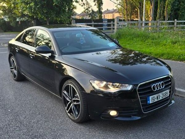 Audi A6 Saloon, Diesel, 2015, Black