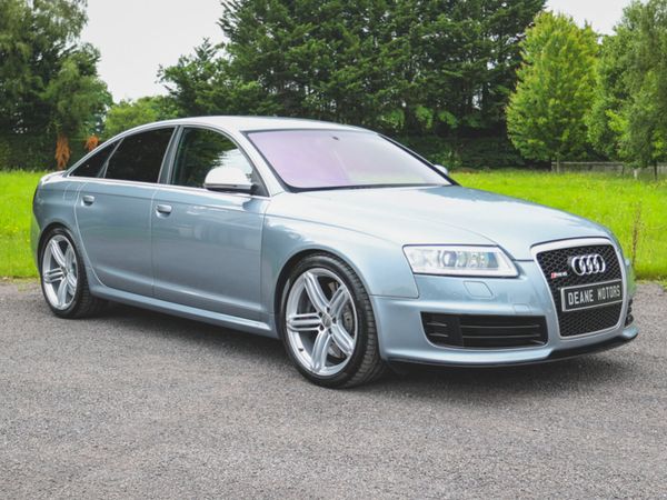 Audi RS6 Saloon, Petrol, 2009, Silver