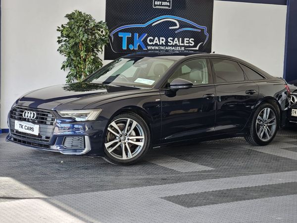 Audi A6 Saloon, Diesel, 2020, Blue