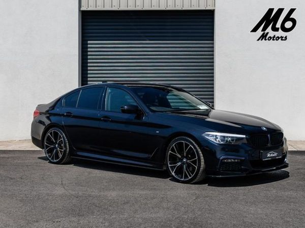 BMW 5-Series Saloon, Diesel, 2020, Black
