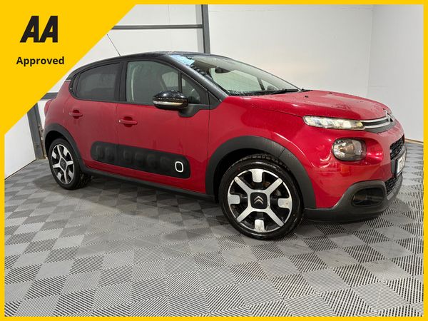 Citroen C3 Hatchback, Petrol, 2017, Red