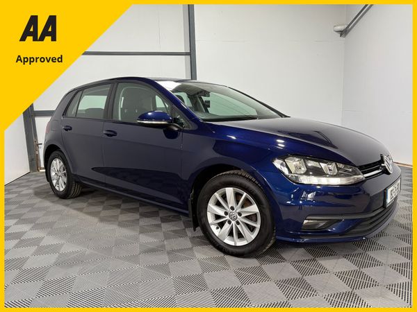 Volkswagen Golf Hatchback, Diesel, 2018, Blue