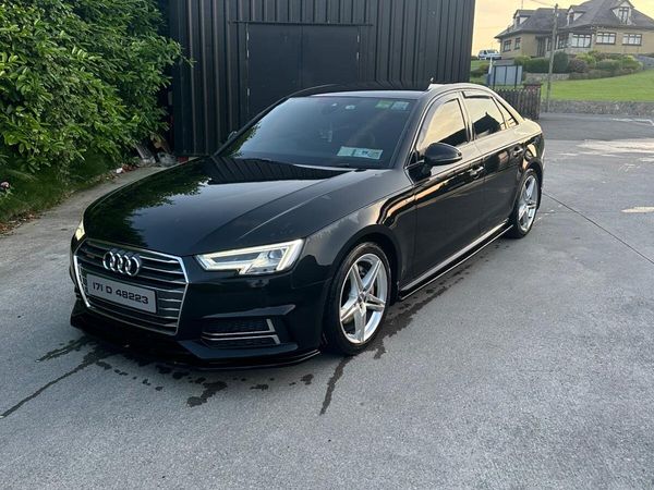Audi A4 Saloon, Diesel, 2017, Black