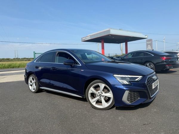 Audi A3 Saloon, Diesel, 2021, Blue