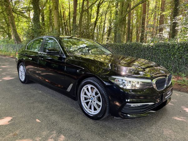 BMW 5-Series Saloon, Diesel, 2019, Black