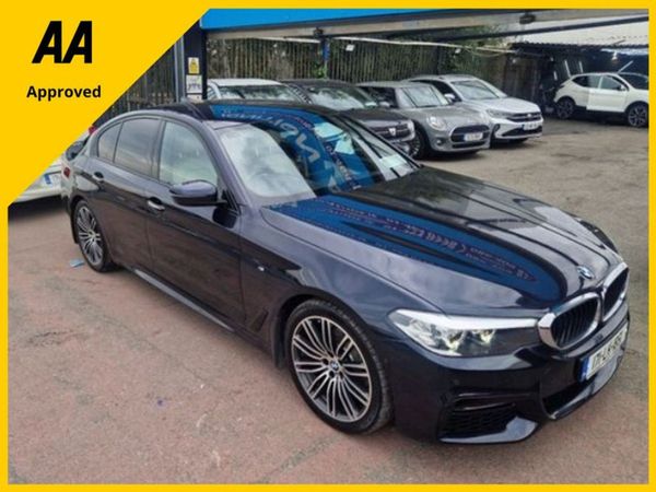 BMW 5-Series Saloon, Diesel, 2017, Black
