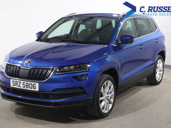 Skoda Karoq , Petrol, 2021, Blue