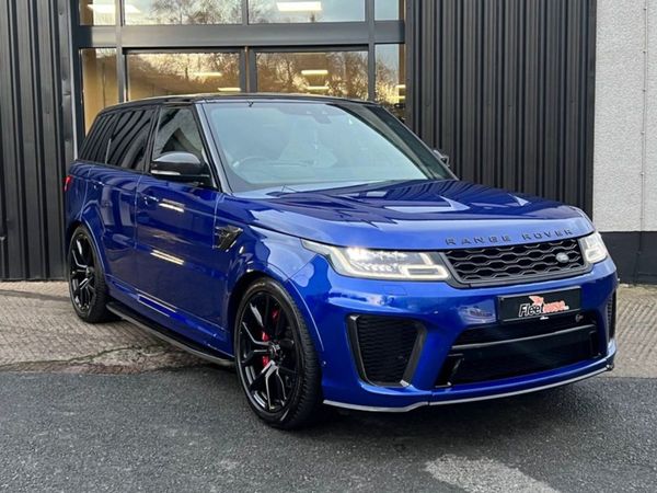 Land Rover Range Rover Sport SUV, Petrol, 2018, Blue