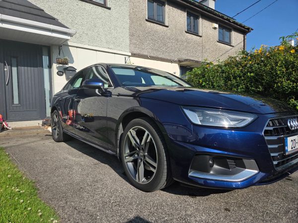 Audi A4 Saloon, Diesel, 2020, Blue