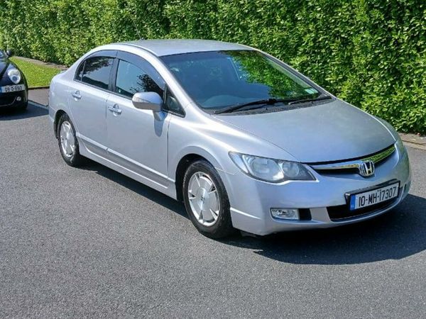 Honda Civic Saloon, Petrol Hybrid, 2010, Silver