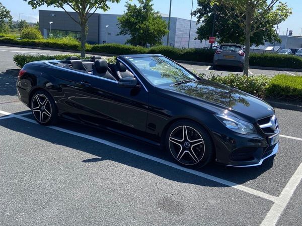 Mercedes-Benz E-Class Convertible, Diesel, 2014, Black