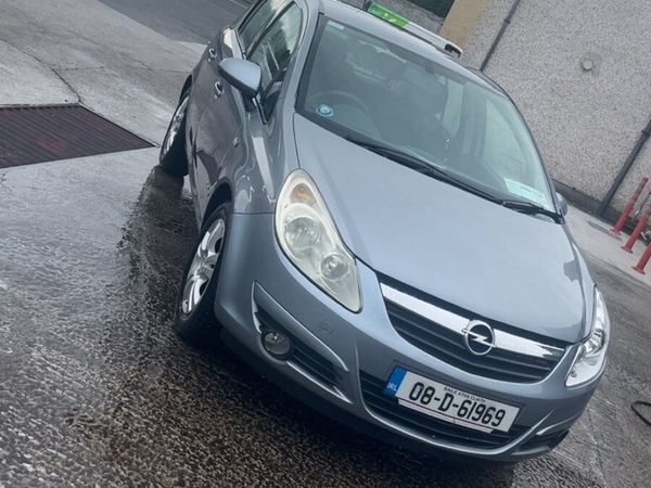Opel Corsa Hatchback, Petrol, 2008, Silver