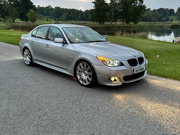BMW 5-Series Saloon, Petrol, 2006, Silver