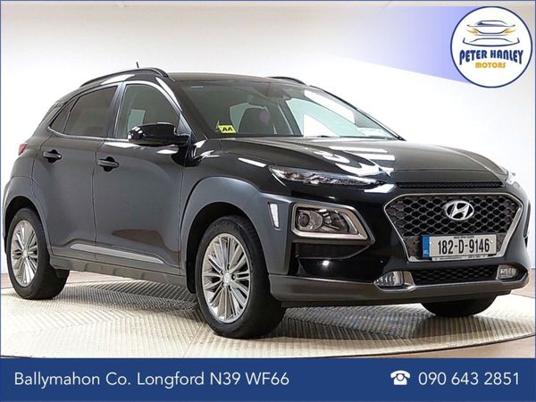 Hyundai KONA MPV, Petrol, 2018, Black