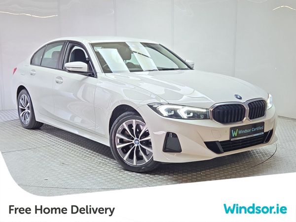 BMW 3-Series Saloon, Petrol Plug-in Hybrid, 2024, White